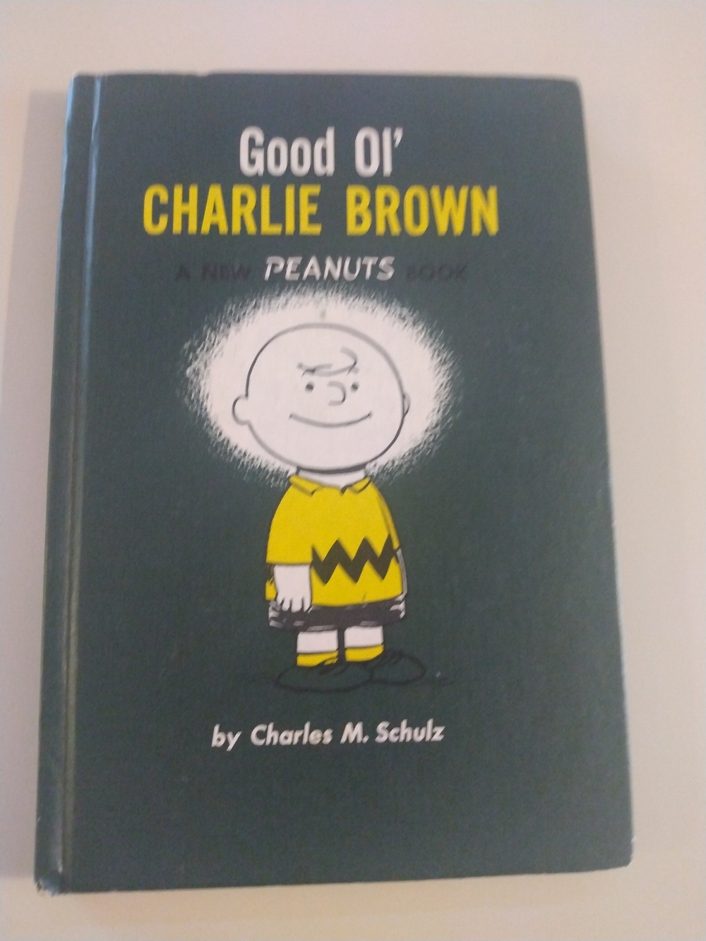 Good Ol' Charlie Brown Peanuts Book - Green and Yellow